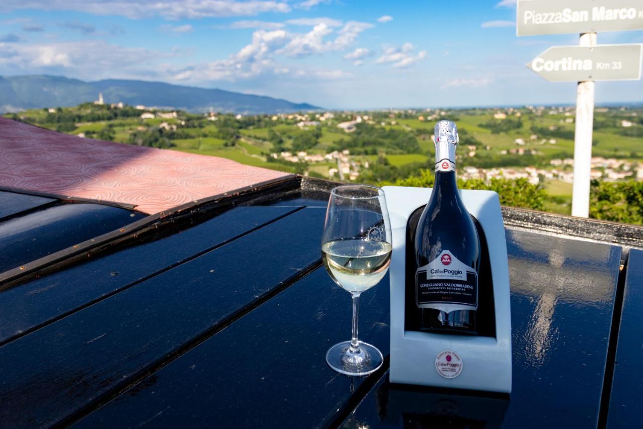 Villa Del Poggio Prosecco Bike Hotel San Pietro Di Feletto Eksteriør billede