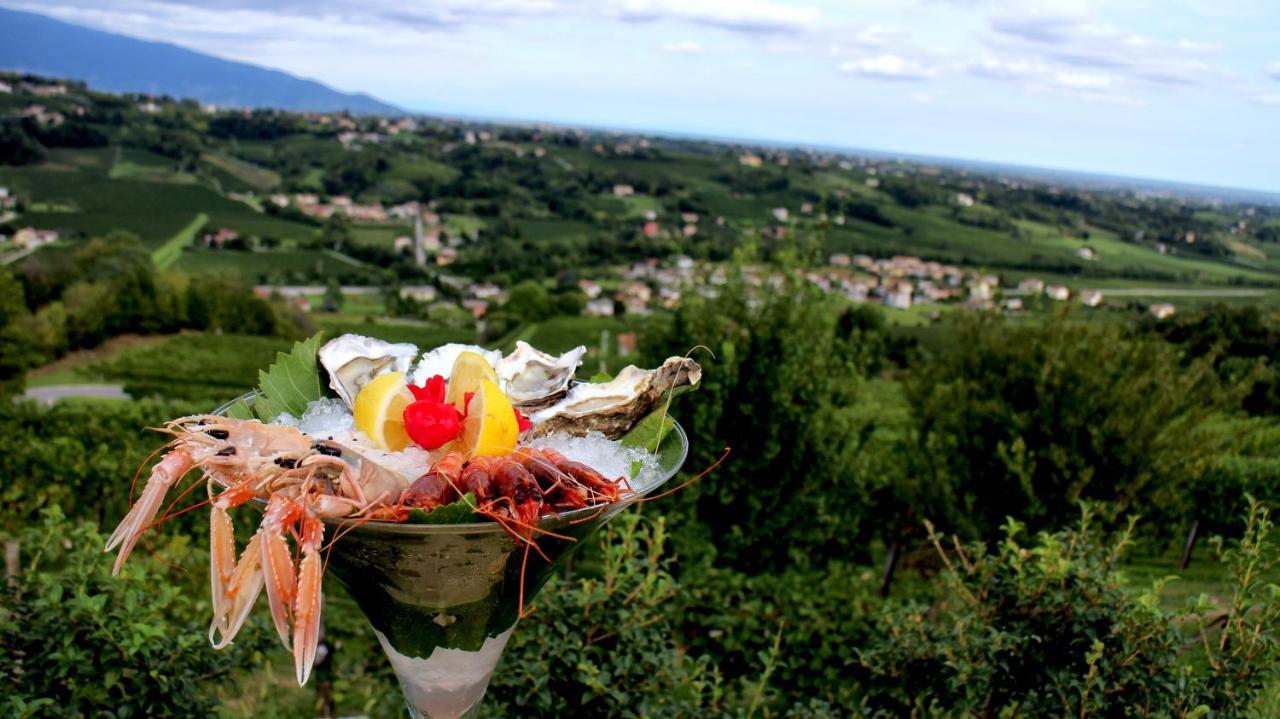 Villa Del Poggio Prosecco Bike Hotel San Pietro Di Feletto Eksteriør billede
